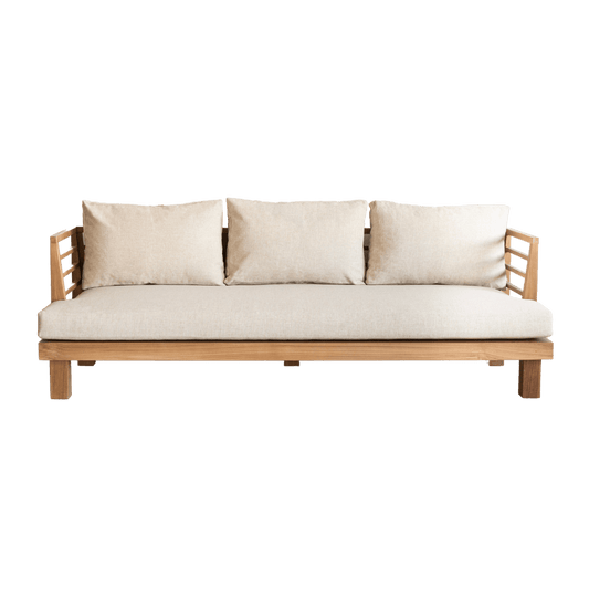 Amaya Three Seater Sofa | Sand